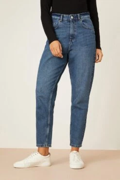 Dorothy Perkins Relaxed Fit Mom Jeans -Dorothy Perkins Shop bqq01991 indigo xl 1