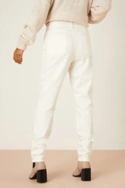 Dorothy Perkins Slim Rip Mom Jeans -Dorothy Perkins Shop bqq02206 ecru xl 2