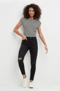 Dorothy Perkins Raw Hem Darcy Jeans 6 Dorothy Perkins Raw Hem Darcy Jeans -Dorothy Perkins Shop bqq02210 black xl 1