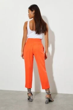 Dorothy Perkins Petite High Waisted Slim Leg Trouser -Dorothy Perkins Shop bqq04088 red xl 2