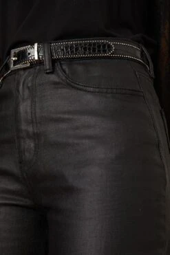 Dorothy Perkins Coated Straight Leg Jeans -Dorothy Perkins Shop bqq08313 black xl 3