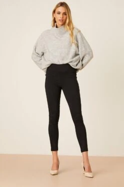 Dorothy Perkins Bengaline Skinny Trousers -Dorothy Perkins Shop bqq08435 black xl 1