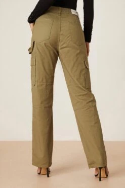 Dorothy Perkins Cargo Detail High Waist Trouser -Dorothy Perkins Shop bqq08834 khaki xl 2