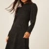 Dorothy Perkins Petite Soft Touch Swing Midi Dress 1 Dorothy Perkins Petite Soft Touch Swing Midi Dress -Dorothy Perkins Shop bqq08979 charcoal xl