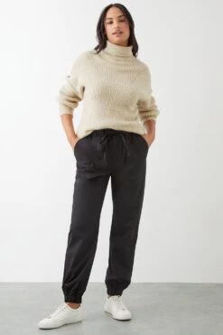 Dorothy Perkins Elastic Cuff Jogger -Dorothy Perkins Shop bqq09004 black xl 1