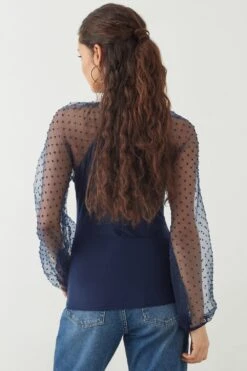 Dorothy Perkins Petite Woven Raglan Sleeve Top 8 Dorothy Perkins Petite Woven Raglan Sleeve Top -Dorothy Perkins Shop bqq09492 navy xl 2