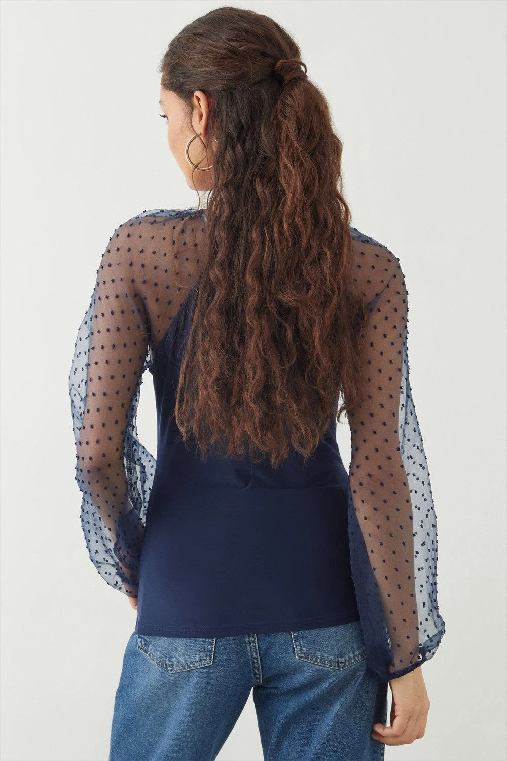 Dorothy Perkins Petite Woven Raglan Sleeve Top 5 Dorothy Perkins Petite Woven Raglan Sleeve Top - Image 3