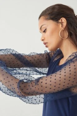 Dorothy Perkins Petite Woven Raglan Sleeve Top 9 Dorothy Perkins Petite Woven Raglan Sleeve Top -Dorothy Perkins Shop bqq09492 navy xl 3