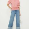 Dorothy Perkins Trim Detail Shirred Hem Blouse -Dorothy Perkins Shop bqq09623 blush xl