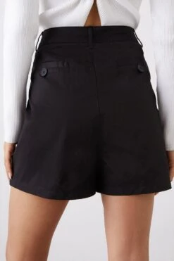 Dorothy Perkins Petite Poplin Shorts -Dorothy Perkins Shop bqq09673 black xl 2