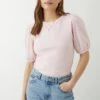 Dorothy Perkins Cotton Broderie Sleeve Top 2 Dorothy Perkins Cotton Broderie Sleeve Top -Dorothy Perkins Shop bqq10318 peach xl