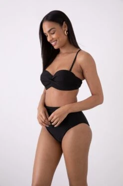 Dorothy Perkins Bandeau Removeable Strap Bikini Top -Dorothy Perkins Shop bqq10549 black xl 1