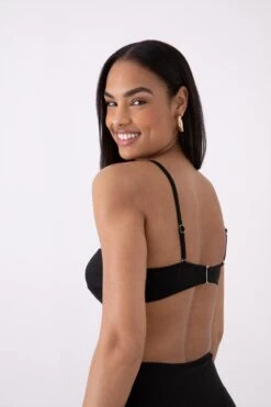 Dorothy Perkins Bandeau Removeable Strap Bikini Top -Dorothy Perkins Shop bqq10549 black xl 2