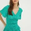 Dorothy Perkins Drawstring Frill Hem Top -Dorothy Perkins Shop bqq11329 green xl