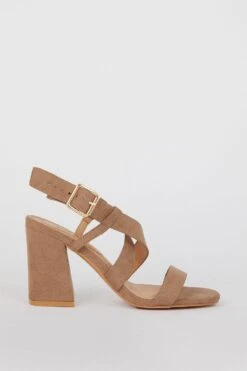 Dorothy Perkins Seema Casual Block Heel Sandals -Dorothy Perkins Shop bqq11337 taupe xl 1