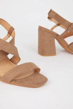 Dorothy Perkins Seema Casual Block Heel Sandals -Dorothy Perkins Shop bqq11337 taupe xl 3
