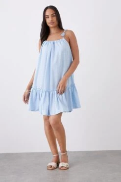 Dorothy Perkins Mini Tassel Beach Dress -Dorothy Perkins Shop bqq11766 blue xl 3