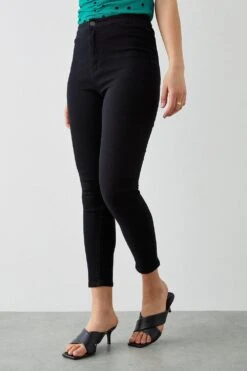 Dorothy Perkins High Waist Ankle Grazer Skinny Jeans