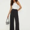 Dorothy Perkins Petite Satin Wide Leg Trousers