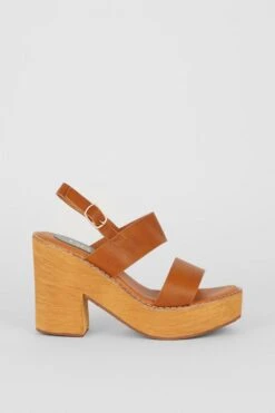 Dorothy Perkins Rover Platform Wedge Sandals -Dorothy Perkins Shop bqq12023 tan xl 1