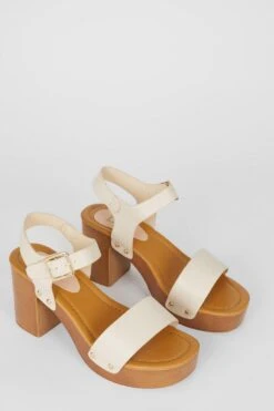 Dorothy Perkins Thalia Wooden Platform Heels -Dorothy Perkins Shop bqq12024 beige xl 2