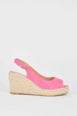Dorothy Perkins Remi Peep Toe Sling Back Wedges -Dorothy Perkins Shop bqq12031 fuchsia xl 1