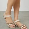 Good For The Sole Good For The Sole: Wide Fit Moni Flat Sandals -Dorothy Perkins Shop bqq12086 beige xl