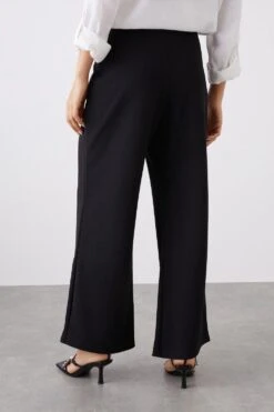 Dorothy Perkins Petite Black Straight Leg Trousers -Dorothy Perkins Shop bqq12229 black xl 2