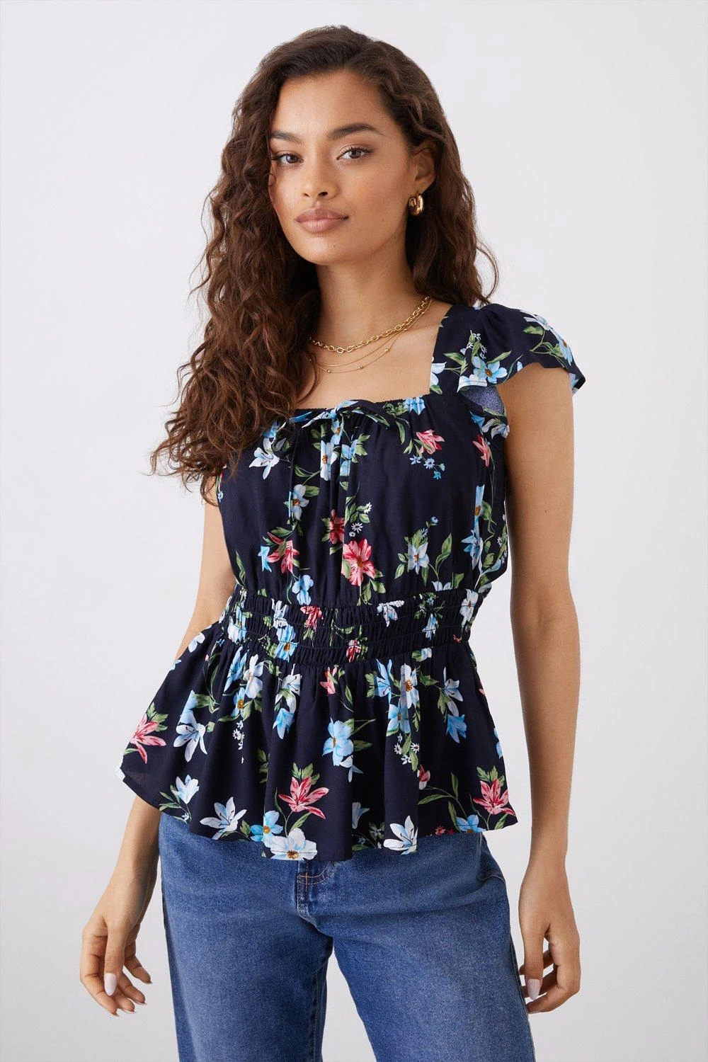 Dorothy Perkins Petite Frill Strap Cami Top 3 Dorothy Perkins Petite Frill Strap Cami Top