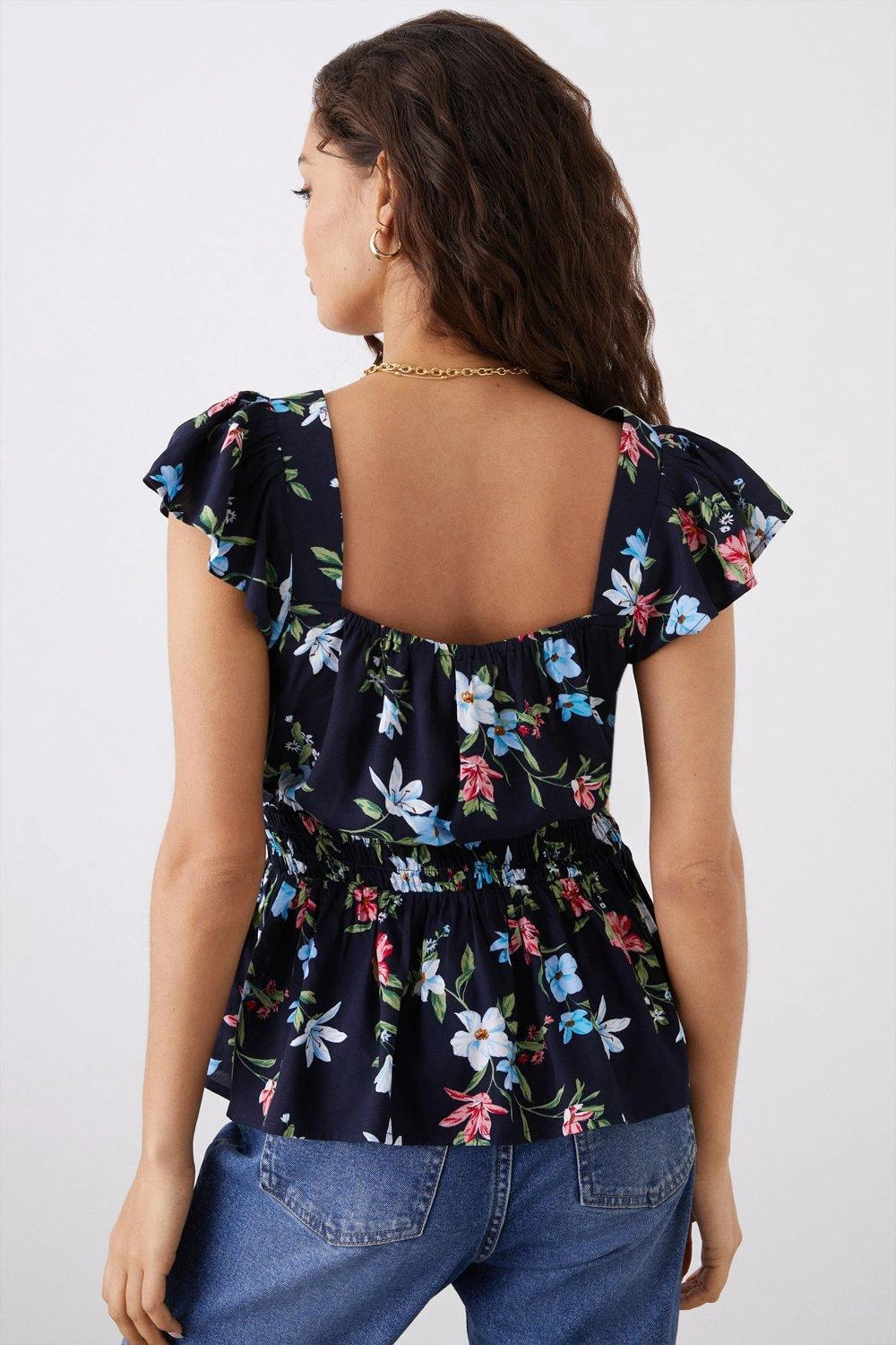 Dorothy Perkins Petite Frill Strap Cami Top 5 Dorothy Perkins Petite Frill Strap Cami Top - Image 3