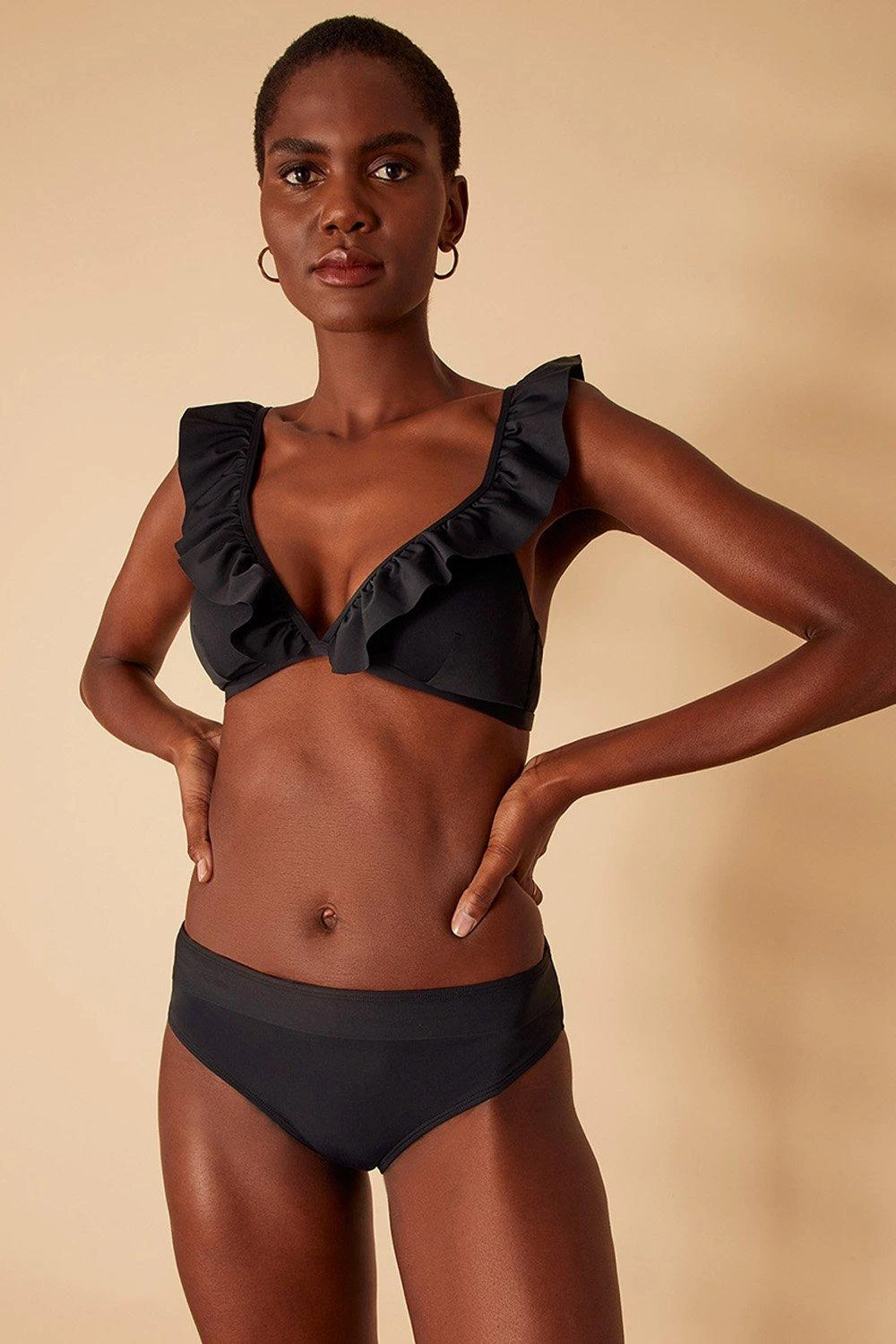 Accessorize Exaggerated Ruffle Bikini Top 3 Accessorize Exaggerated Ruffle Bikini Top