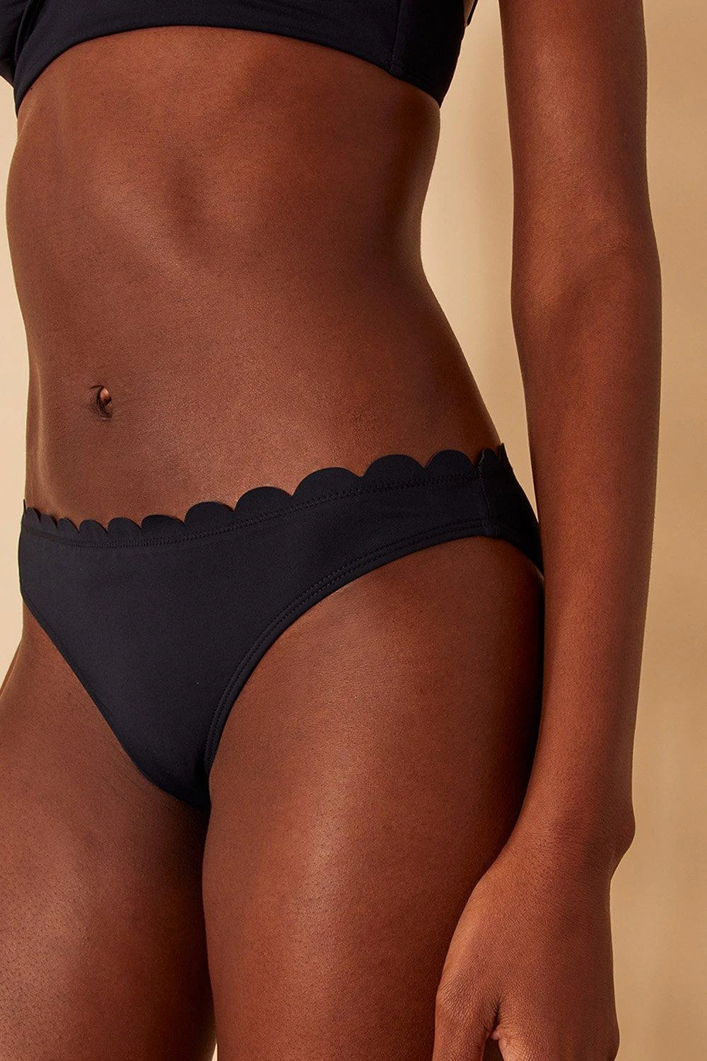 Accessorize Scallop Trim Bikini Bottoms 4 Accessorize Scallop Trim Bikini Bottoms - Image 2