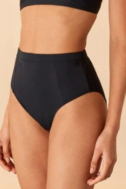 Accessorize High Waist Bikini Briefs -Dorothy Perkins Shop m5045463210493 black xl 2
