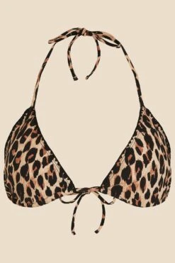 Accessorize Leopard Blanket Stitch Triangle Bikini Top 9 Accessorize Leopard Blanket Stitch Triangle Bikini Top -Dorothy Perkins Shop m5045463210592 brown xl 3