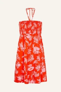 Accessorize Fruity Floral Bandeau Dress 9 Accessorize Fruity Floral Bandeau Dress -Dorothy Perkins Shop m5045463372061 orange xl 3