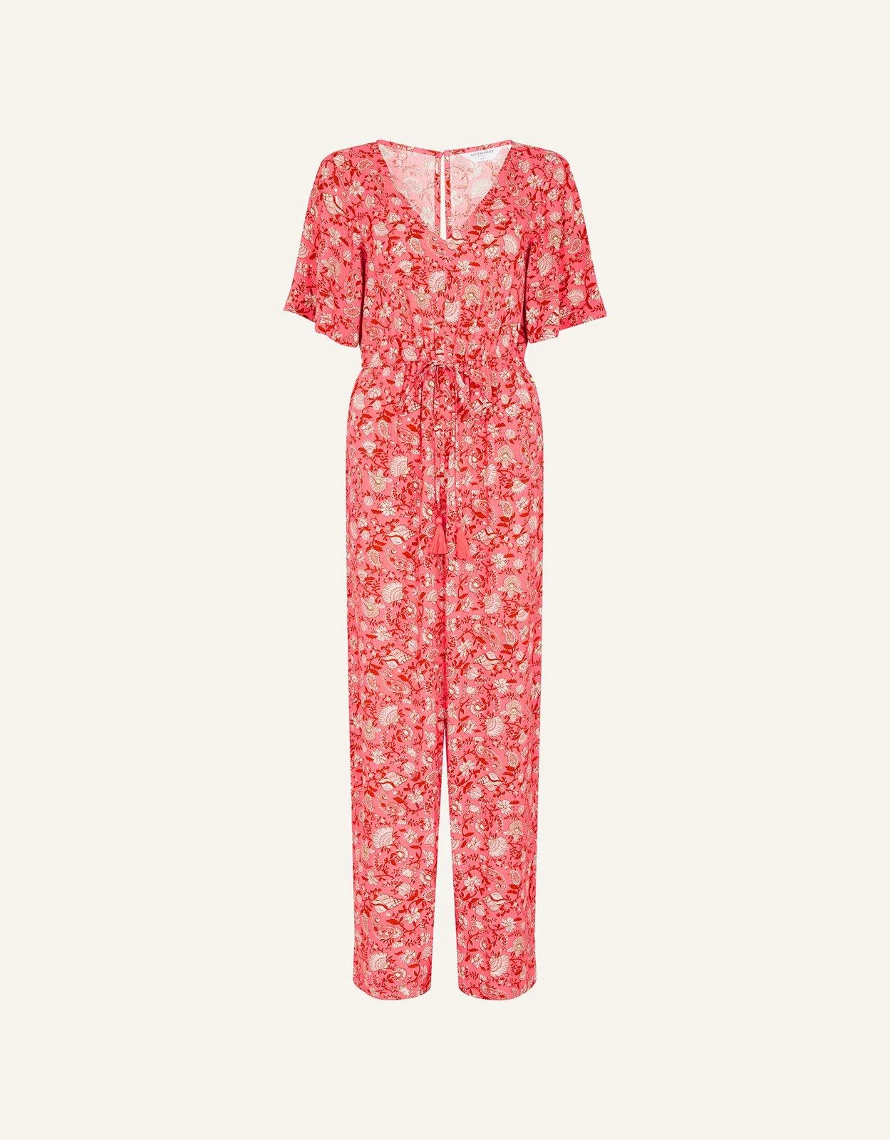 Accessorize Shell Print Wide Leg Jumpsuit 6 Accessorize Shell Print Wide Leg Jumpsuit - Image 4