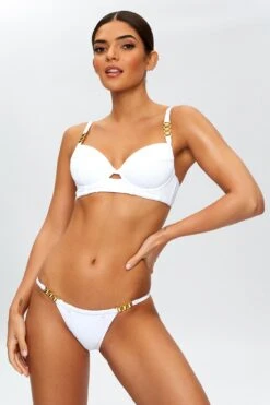 Ann Summers Riviera Underwired Bikini Top -Dorothy Perkins Shop m5050890442140 white xl 3