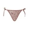 Ann Summers Gold Coast Tie Side Brazilian Bottom -Dorothy Perkins Shop m5050890605637 beige xl