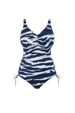 Fantasie Lindos V-neck Swimsuit With Adjustable Leg 9 Fantasie Lindos V-neck Swimsuit With Adjustable Leg -Dorothy Perkins Shop xdd02200 navy xl 3