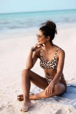 Freya Animal Instinct High Leg Bikini Brief -Dorothy Perkins Shop xdd07846 natural xl 5